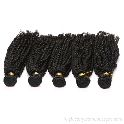 Best selling free label 100% raw aliexpress hair brazilian hair, kinky curly  bundles humain hair